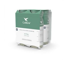 Collibre – Swiss Collagen Vital Drink płynny kolagen suplement diety 10000mg (4 x 140 ml)