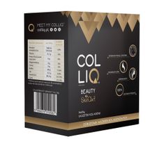 ColliQ Beauty z formułą Skinax2 naturalny kolagen zapobiegający starzeniu się skóry 14 saszetek