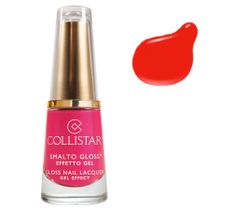 Collistar Gloss Nail Lacquer Gel Effect żelowy lakier do paznokci 552 Geranio Briosa 6ml