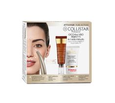 Collistar Zestaw Attivi Puri Eye Contour Hyaluronic Acid 15ml + Collagen Cream Balm 15ml + Sonic Eye & Face System