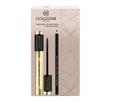 Collistar Zestaw Volume Unico Mascara tusz do rzęs Black (13 ml) + Kajal Pencil kredka do oczu Black (1.2 ml)