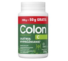 Colon C Ułatwia wypróżnianie suplement diety w proszku 250g
