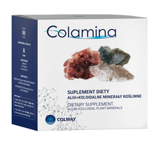 Colway Colamina algi + koloidalne minerały roślinne suplement diety 100 kapsułek