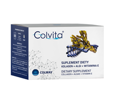 Colway Colvita naturalny kolagen z algami i witaminą E suplement diety 120 kapsułek