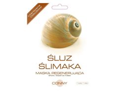 Conny Snail Essence Mask upiększająca maseczka w płachcie Śluz Ślimaka 23g