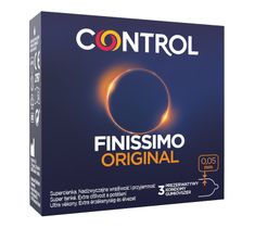 Control Finissimo Original bardzo cienkie prezerwatywy z naturalnego lateksu 3szt.