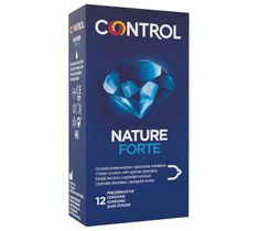 Control Nature Forte pogrubione ergonomicznie prezerwatywy z naturalnego lateksu 12szt.