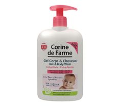 Corine de Farme BeBe delikatny żel do mycia ciała i włosów migdałowy 500 ml