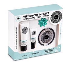 Cos-Medica Derma Beauty Collection zestaw kosmetyków 02 do cery trądzikowej matująco-kryjący fluid 25ml + korektor 8ml + puder ryżowy 13g
