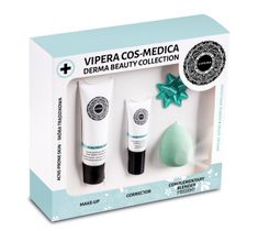 Cos-Medica Derma Beauty Collection zestaw kosmetyków 03 do cery trądzikowej fluid matująco-kryjący 25ml + korektor 8ml + blender