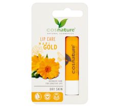 Cosnature Lip Care naturalny ochronny balsam do ust z nagietkiem (4.8 g)