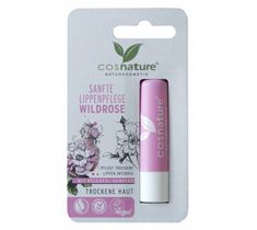 Cosnature Lip Care naturalny ochronny balsam do ust z olejkiem z dzikiej róży (4.8 g)
