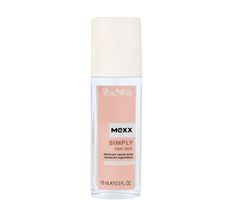 Mexx Simply For Her dezodorant w naturalnym sprayu (75 ml)