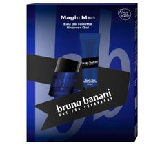 Bruno Banani Zestaw prezentowy Magic Men żel pod prysznic 50ml+woda toaletowa 30ml