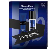 Bruno Banani Magic Man zestaw dezodorant w naturalnym sprayu (75 ml) + żel pod prysznic (50 ml)