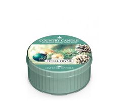 Country Candle Daylight świeczka zapachowa Tinsel Thyme (35 g)