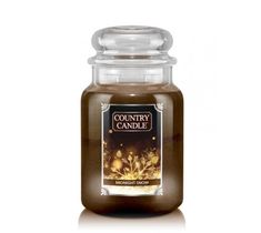 Country Candle duża świeca zapachowa z dwoma knotami - Midnight Snow (680 g)
