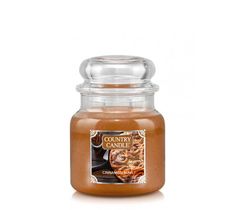 Country Candle średnia świeca zapachowa z dwoma knotami - Cinnamon Buns (453 g)