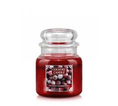 Country Candle średnia świeca zapachowa z dwoma knotami - Frosted Cranberries (453 g)