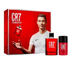 Cristiano Ronaldo CR7 zestaw woda toaletowa spray 50ml + dezodorant sztyft 75ml ( 1 szt.)