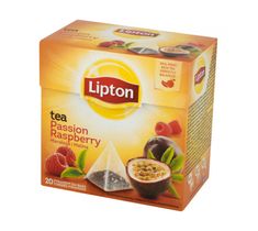Lipton Black Tea herbata czarna aromatyzowana Malina & Marakuja 20 torebek 32g