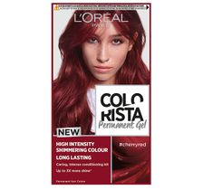 L'Oreal Paris Colorista Premament Gel – farba do włosów #cherryred (1 szt.)