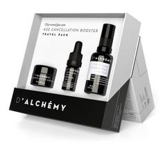 D'Alchemy Age-Cancellation Booster zestaw prezentowy lotion do cery tłustej i mieszanej 15 ml + olejek do twarzy 5 ml + płyn micelarny 30 ml