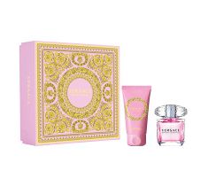 Versace Zestaw Bright Crystal woda toaletowa spray 30ml + balsam do ciała 50ml (