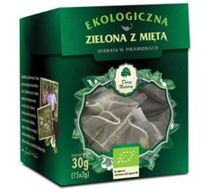 Dary Natury Ekologiczna Herbata Zielona z Miętą 15x2g
