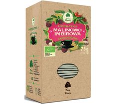 Dary Natury Herbatka Ekologiczna Malinowo-Imbirowa 25x3g