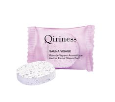 Qiriness – Sauna Visage ziołowa tabletka do kąpieli parowej do twarzy (8 g)
