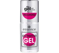 Essence – Extreme Gel Top Coat żelowy lakier nawierzchniowy do paznokci (8 ml)