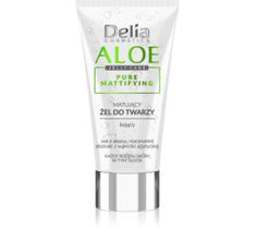 Delia Cosmetics Aloe Jelly Care Matujący Żel do twarzy (50 ml)