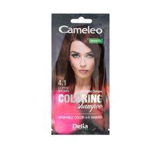 Delia Cameleo Szampon koloryzujący 4.1Kawowy Brąz (40 ml)