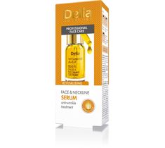 Delia Cosmetics 100% serum do twarzy szyi i dekoltu odmładzające z witaminą A E i F 10 ml