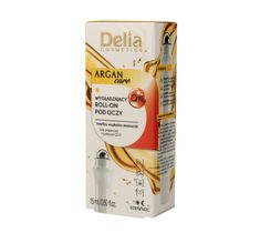 Delia Cosmetics Argan Care Q10 Roll-on pod oczy wygładzający  15ml