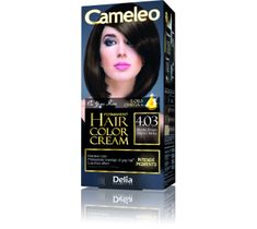 Delia Cosmetics Cameleo HCC farba do każdego typu włosów permanentna omega+ nr 4.03 mocha brown 60 ml