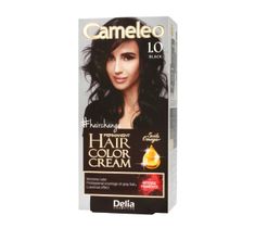 Delia Cosmetics Cameleo HCC farba do włosów permanentna Omega+ nr 1.0  black 119 ml