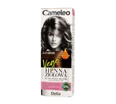 Delia Cosmetics Cameleo henna ziołowa nr 3.0 ciemny brąz (75 g)