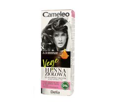 Delia Cosmetics Cameleo henna ziołowa nr 3.3 czekoladowy brąz (75 g)