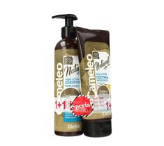 Delia Cosmetics Cameleo Natural Aqua Action Szampon nawilżający do włosów  250ml+odżywka 200ml gratis