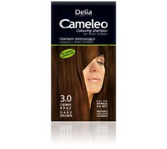 Delia Cosmetics Cameleo szampon do każdego typu włosów koloryzujący 3.0 ciemny brąz 40 ml