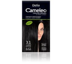 Delia Cosmetics Cameleo szampon do włosów koloryzujący 3.1 czarny brąz 40 ml
