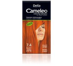 Delia Cosmetics Cameleo szampon do włosów koloryzujący 7.4 rudy 40 ml