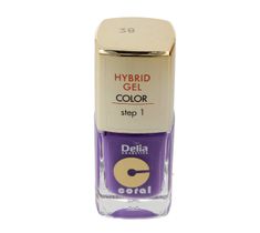 Delia Cosmetics Coral Hybrid Gel emalia do paznokci nr 38 11 ml