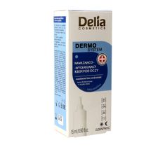 Delia Cosmetics Dermo System Krem pod oczy nawilżająco-wygładzający na dzień i noc  15ml