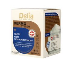Delia Cosmetics Dermo System Tłusty Krem przeciwzmarszczkowy na dzień i noc  50ml