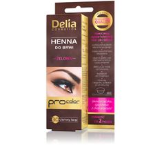 Delia Cosmetics Henna do brwi żelowa 3.0 ciemno brązowa (2 ml)