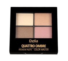 Delia Cosmetics Quattro Ombre Cienie do powiek Color Master nr 406 Candy Box 1 szt.