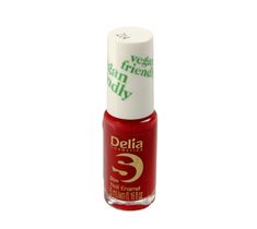 Delia – Cosmetics Vegan Friendly Emalia do paznokci Size S nr 214 Lady in Red (5 ml)
